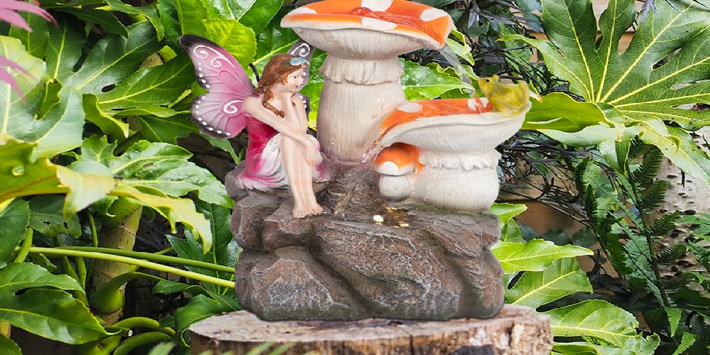 Soothe your mind with water fountains