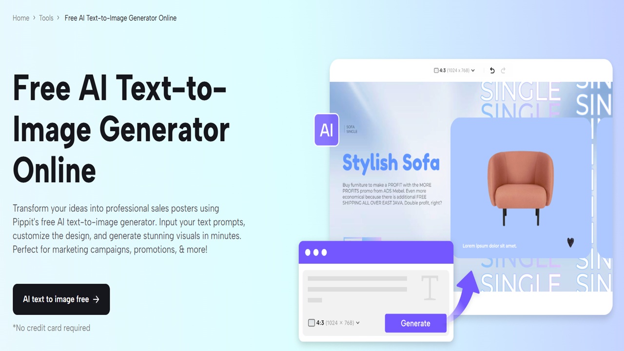 Ways to Use Pippit AI Text-to-Image Tools for Business Promotions