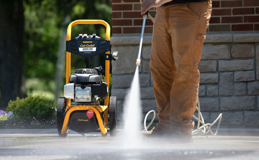 Should You Spray Anything on a Drive Way before Pressure washing